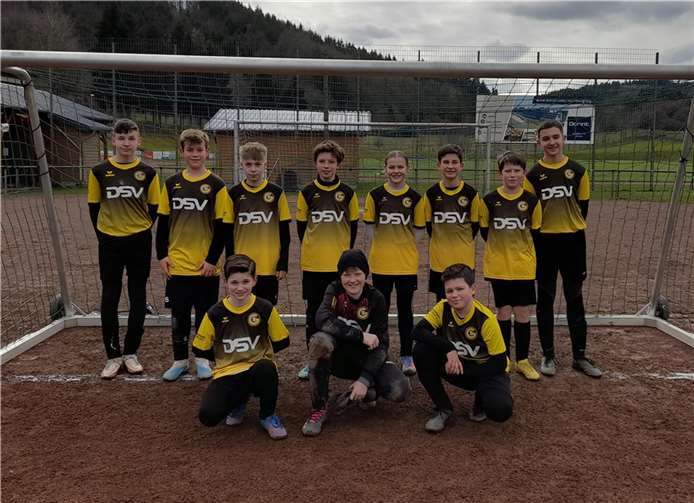 Die D1-Jugend war siegreich. Quelle: Grafschafter SG