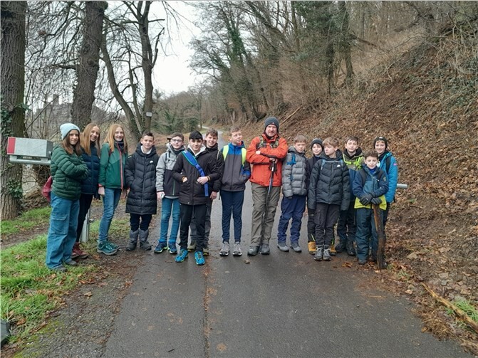 Die D1 auf Wanderschaft. Quelle: JSG Mosel-Hunsrück