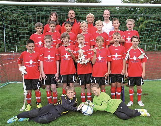 Die D1 des VfL Meckenheim.privat