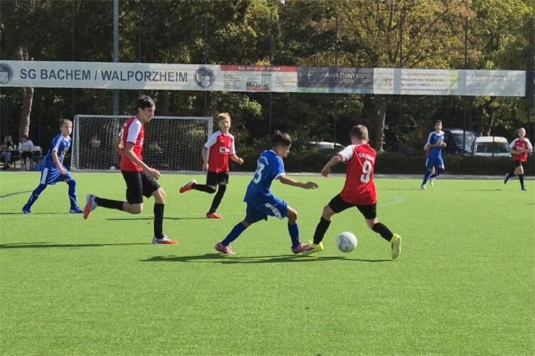 Die D2-Junioren des SV Kripp siegten mit 4:2 bei der JSG Walporzheim/Bachem.