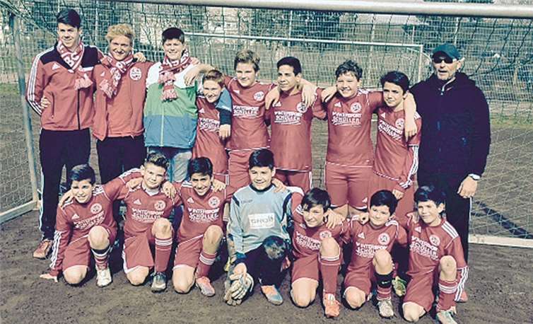 Die D2 des Ahrweiler BC gewann das Lokalderby in Bachem. privat