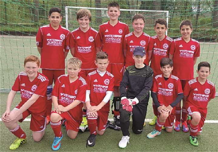 Die D2 des Ahrweiler BC. privat