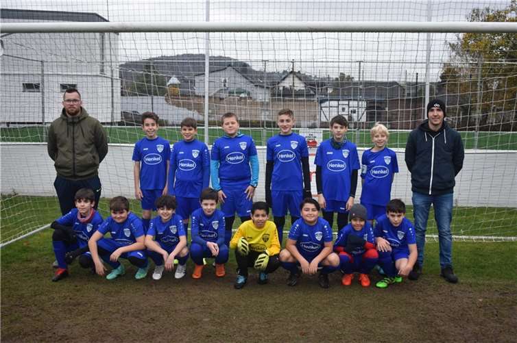 Die D3 in ihren neuen Trikots. Foto: privat