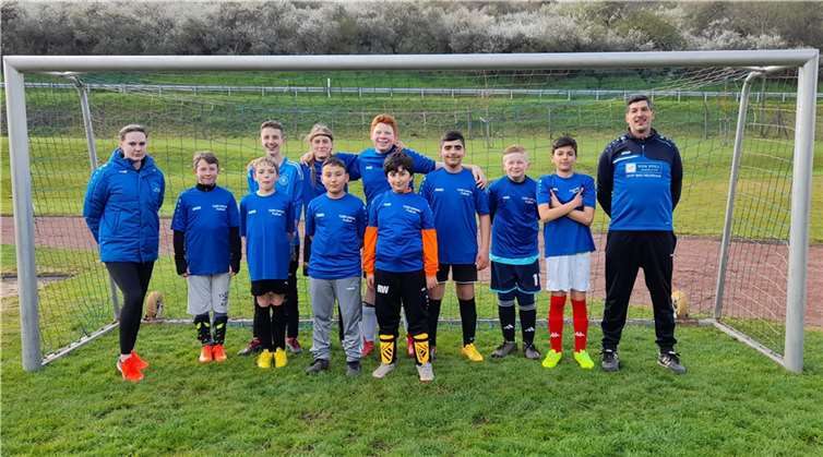 Die D7-Junioren-Mannschaft.  Foto: TuWi Adenau