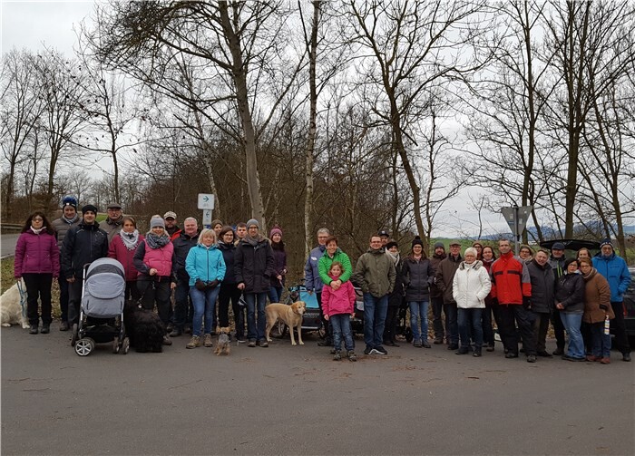 Die DJK-Winterwanderung in früherer Zeit. Foto: Archiv DJK