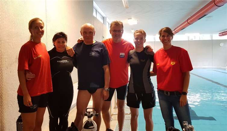 Die DLRG Bad Honnef-Unkel e.V. hatte zum integrativen Tauchen eingeladen.DLRG