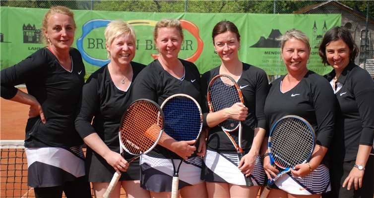 Die Damen 30 des TC Rhein-Lahn Lahnstein. Privat