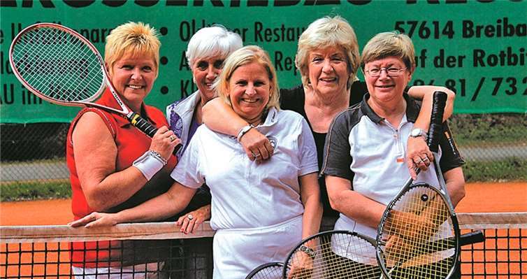 Die Damen 50 des TC Steimel.