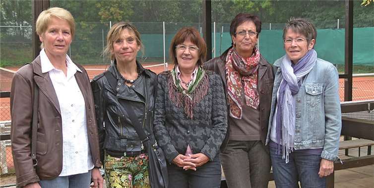 Die Damen 60 vom TC Odendorf sind souverän in die 1. Verbandsliga aufgestiegen.privat