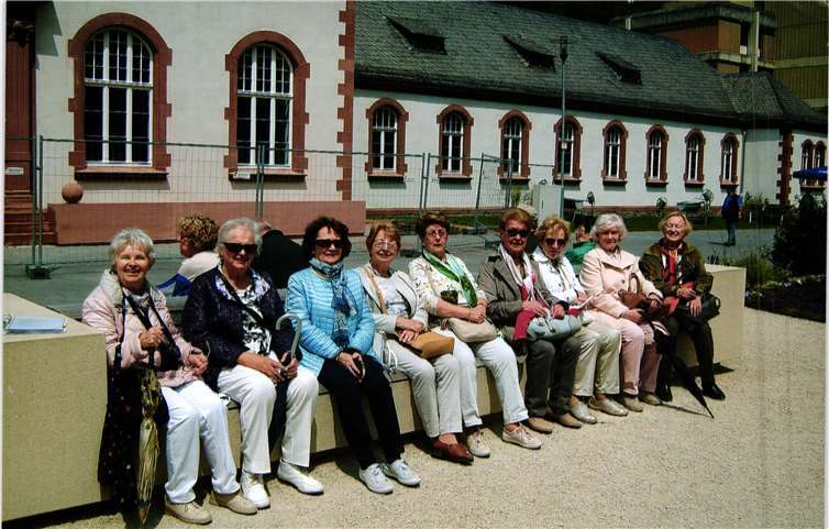 Die Damen aus Montabaur verbrachten einen schönen Tag bei den Brunnendamen.Privat
