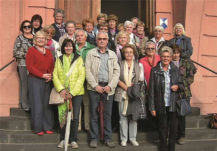 Die Damen besuchten Mainz und verbrachten dort einen interessanten Tag. privat