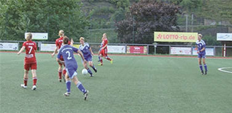 Die Damen boten einen souveränen Auftritt. Privat