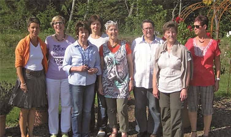 Die Damen der Frauenunion zeigten sich beeindruckt vom Engagement der Leitung und der Bediensteten des CASE PROJECT GmbH in Wanderath. privat