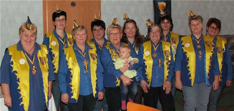 Die Damen des Fachbacher-Carneval-Verein. Privat