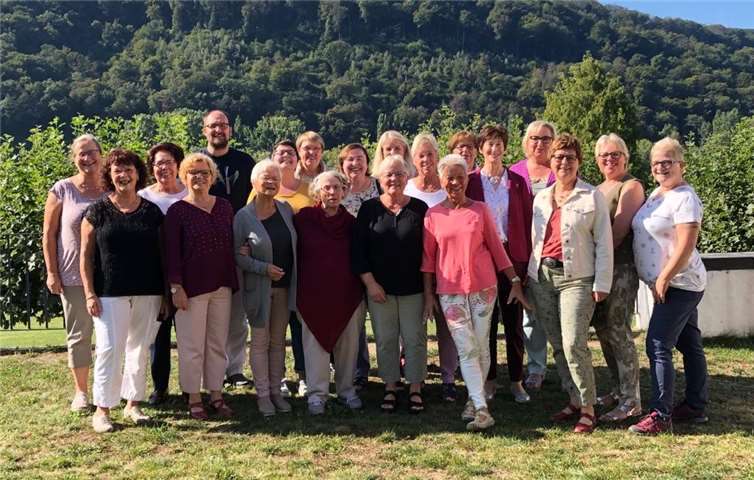 Die Damen des Frauenchors Rengsdorf hatten viel Freude bei der Probe. Foto: privat