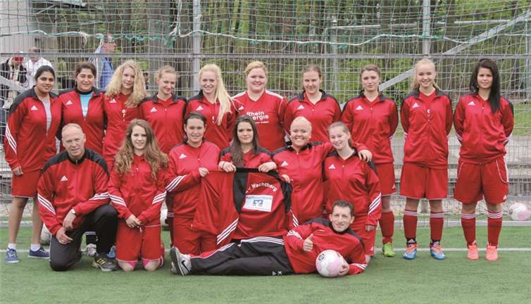 Die Damen des SV Wachtberg freuten sich über ihren Sieg und den folgenden Sprung auf Tabellenplatz drei. privat