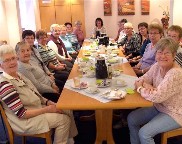 Die Damen freuen sich schon auf den Sportkurs im neuen Jahr. privat