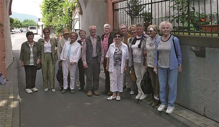 Die Damen und Herren des Kirchenchors Oberbreisig.Privat