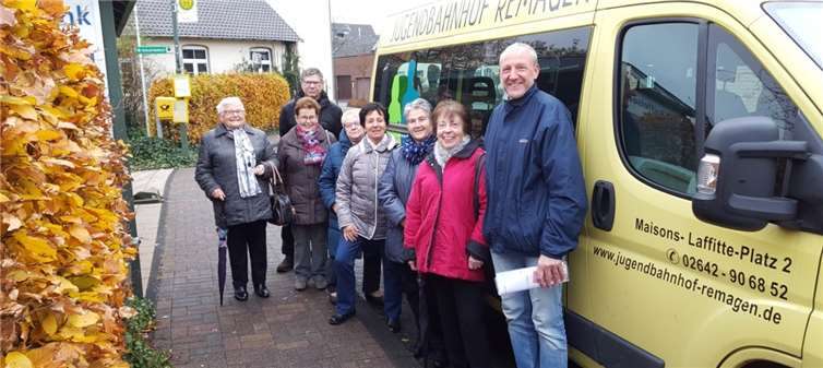 Die Damengruppe aus Oedingen hatte sich bereitgefunden, das Angebot zu testen.  privat