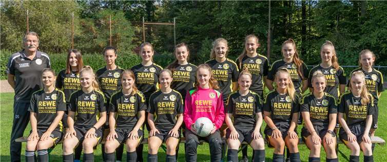 Die Damenmannschaft der Grafschafter SG.Foto: Andreas Thun