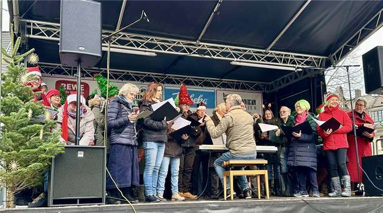 Die Darbietung des Chores war ein festlicher Auftakt zur Adventszeit.  Foto: privat