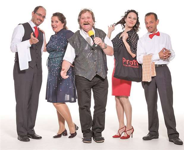 Die Darsteller der Kulturwerkstatt führen das Musical: „Sulang mer singe“ auf. privat