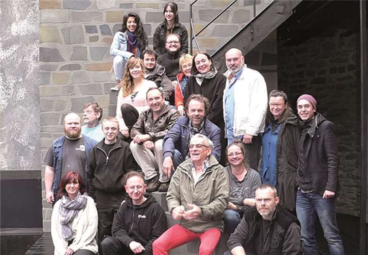 Die Darsteller des Kinderstücks „Heidi“. Die Probearbeiten laufen auf Hochtouren.Stadt Mayen