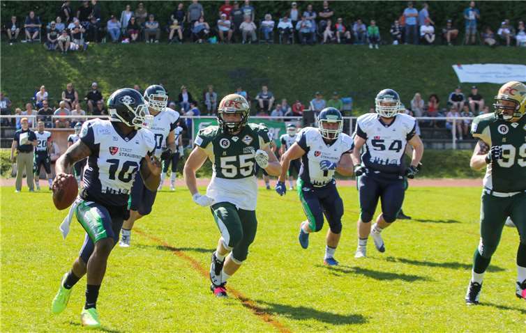 Die Defense der Farmers stand zu oft auf dem Feld, so das Fazit nach dem Spiel.  fischkoppMedien / Fighting Farmers Montabaur