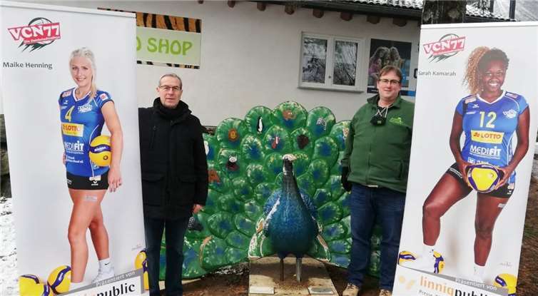 „Die Deichstadtvolleys“ verpflichteten den Neuwieder Pfau. Foto: HW