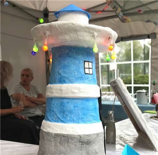 Die Dekoration sorgte für maritime Stimmung.Foto: privat