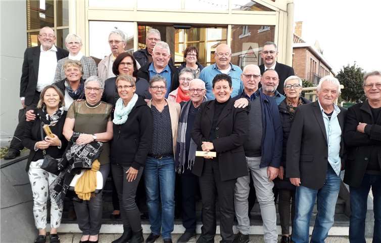 Die Delegation aus Weißenthurm erlebte ereignisreiche Tage in CourrièresFoto: privat