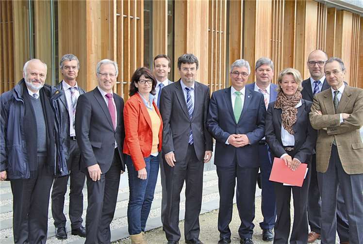 Die Delegation unter Leitung von Infrastrukturminister Roger Lewentz informierte sich vor Ort im Kanton Uri.  privat