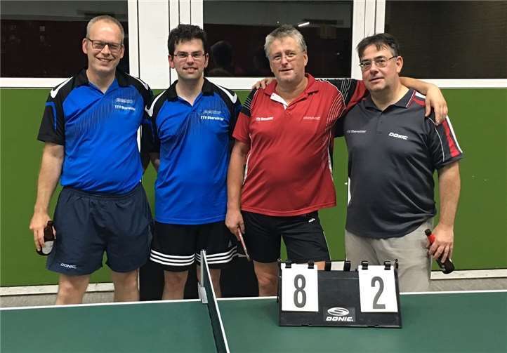 Die Derbysieger der zweiten Mannschaft.