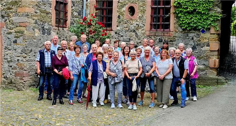 Die Dernbacher Senioren während ihrer Fahrt. Foto: Hans Didi