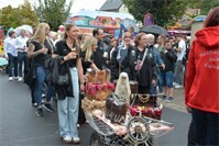 Die Deukarre der Tanzgruppe