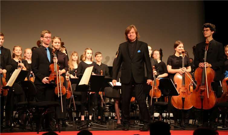 Die Deutsche Streicherphilharmonie überzeugte mit einem eindrucksvollen Klang. Foto: StF
