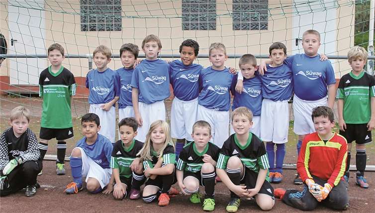 Die Dieblicher F-Jugend zeigte zwei starke Spiele gegen Lahnstein. Sandra Escher