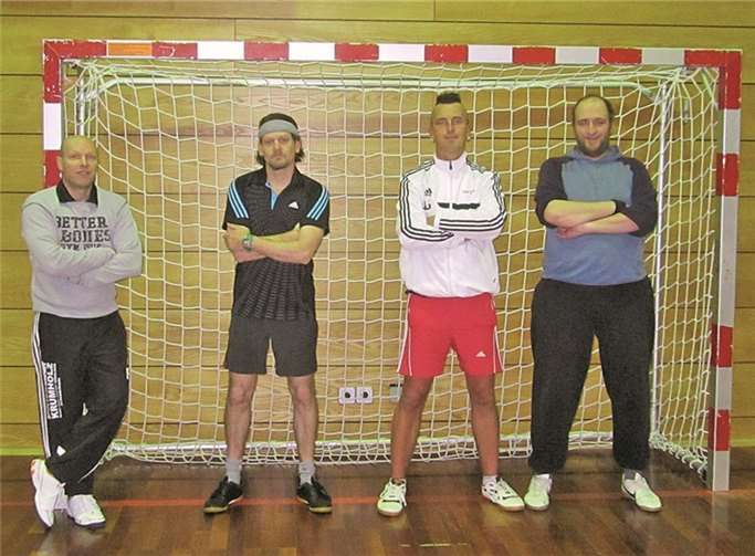 Die Dieblicher Herbstmeister (von links): Peter Mohnen, Tobias Dany, Armin Schmitt und Volker Boche.privat