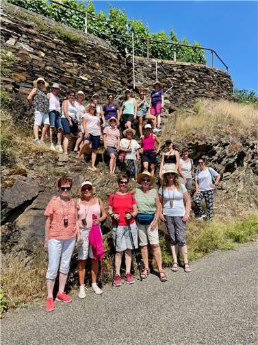 Die Dieblicher Möhnen in den Weinbergen. Foto: privat