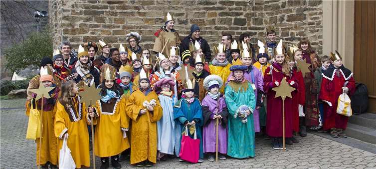 Die Dieblicher Sternsinger.Privat