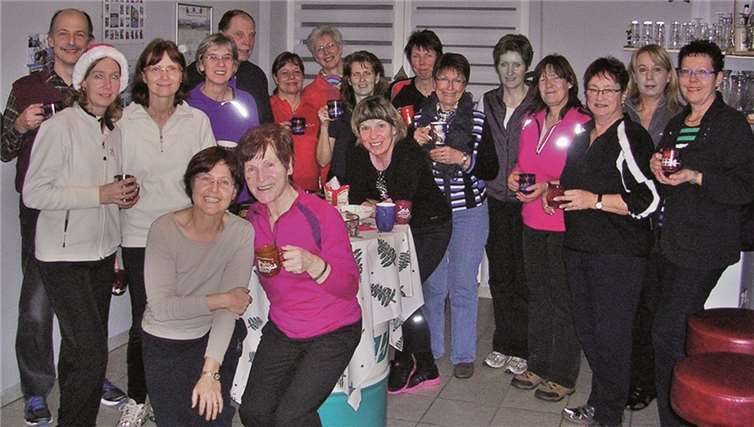 Die Dieblicher Walker/innen verabschieden ein erfolgreiches Jahr.privat