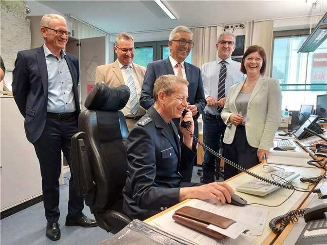 Polizei-Inspektion Bad Neuenahr ist zurück in ihren Diensträumen Die Diensträume konnten wieder bezogen werden. Foto: Kreisverwaltung Ahrweiler