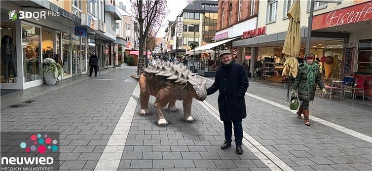 Die „Dino-City“ war eine von mehreren Sonderaktionen, die dieses Jahr in Neuwied stattfanden.  Foto: Stadt Neuwied