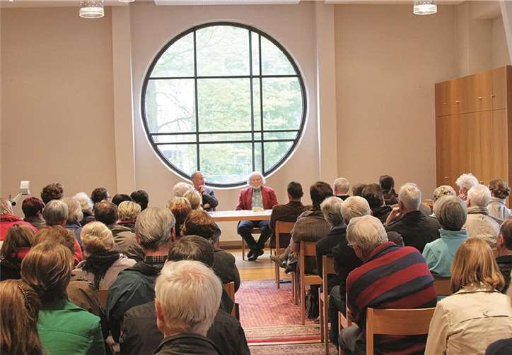 Die Diskussionsveranstaltung war gut besucht.