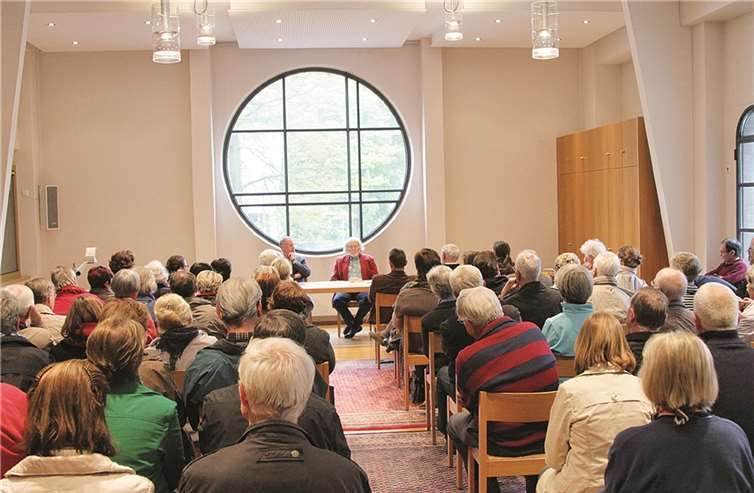 Die Diskussionsveranstaltung war gut besucht.privat