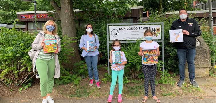 Die Don-Bosco-Schule freut sich über die tolle Spende. Foto: privat