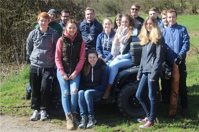 Die Dorfjugend Raubach ist ein eingeschworenes Team. UP