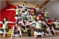 Die “Dream-Girls” aus Welling präsentierten eine Robin-Hood-Tanzshow im Nettewal...