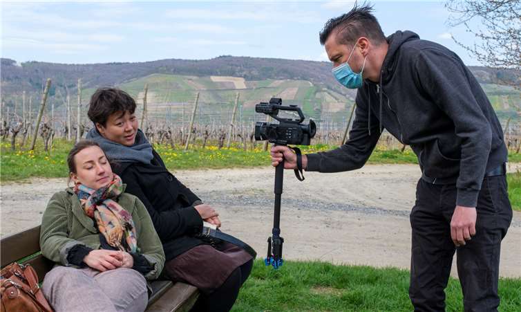 Die Dreharbeiten für den Kurzfilm fanden unter anderem rund um Bad Neuenahr-Ahrweiler statt. Foto: Karsten Janotta