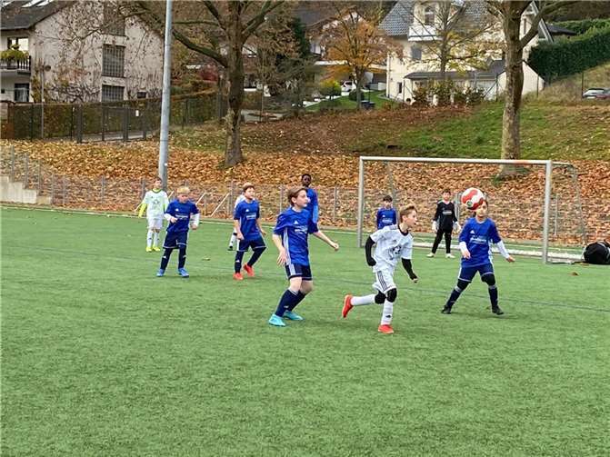 Die E I-Jugend reiste am letzten Samstag zum Auswärtsspiel nach Westum.Foto: privat